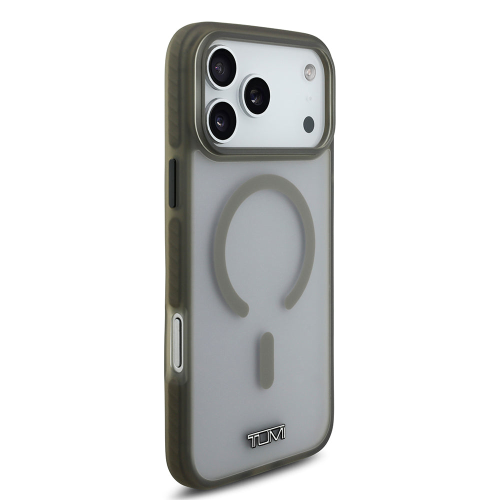 TUMI iPhone 17 Pro Max Buzlu Şeffaf MagSafe Uyumlu Kılıf – Fotoğraf 10
