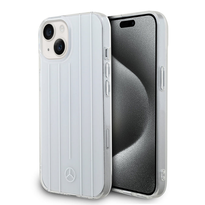 Mercedes Benz iPhone 15 New Urban 3 Paralel Çizgili Sert PC Kılıf – Fotoğraf 7