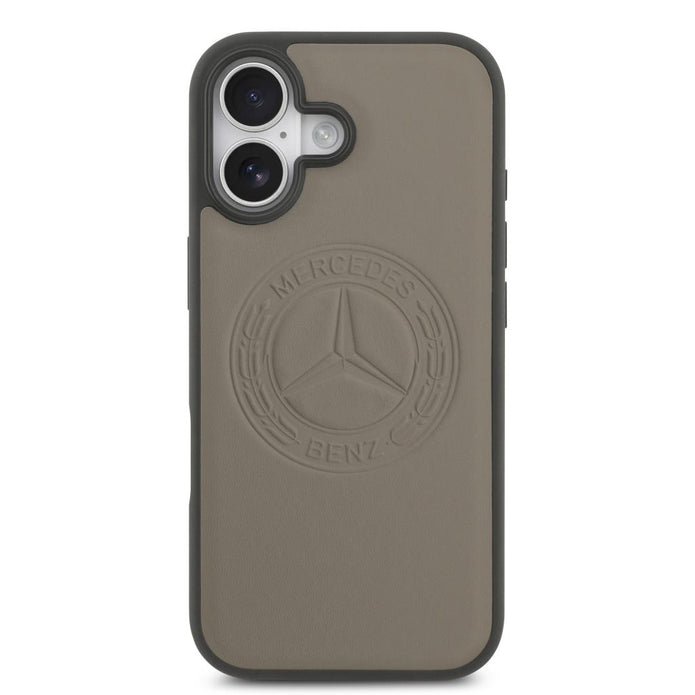 Mercedes Benz iPhone 17 Nostaljik Yıldız Hakiki Deri MagSafe Uyumlu Kılıf – Fotoğraf 3