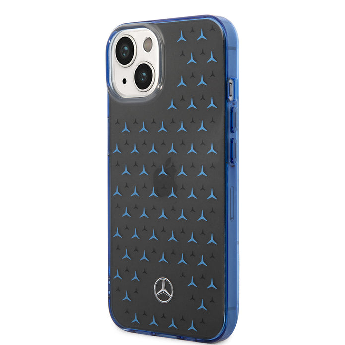 Mercedes Benz iPhone 14 Yıldız Desenli Çift Katmanlı Kılıf – Fotoğraf 3