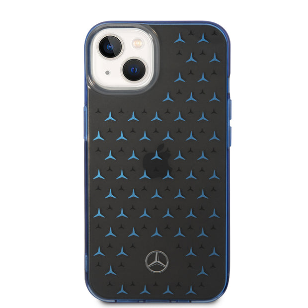 Mercedes Benz iPhone 14 Yıldız Desenli Çift Katmanlı Kılıf – Fotoğraf 2