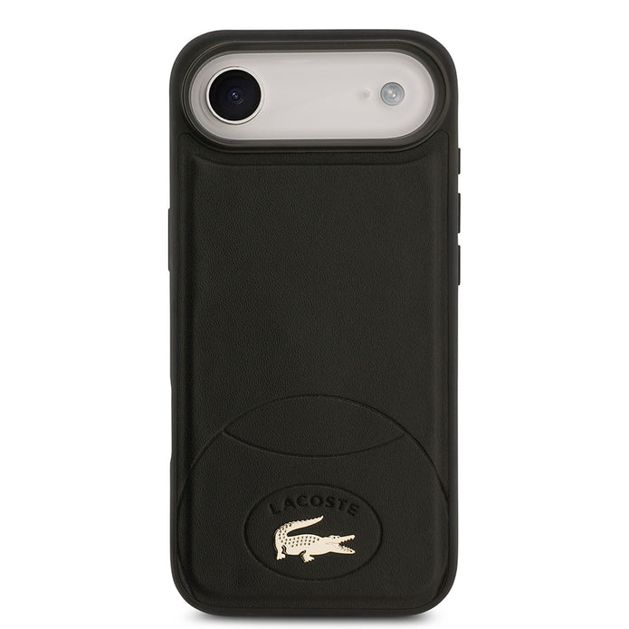 Lacoste iPhone 17 Air Metal Logolu PU Deri MagSafe Uyumlu Kılıf – Fotoğraf 7