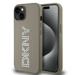 DKNY iPhone 14 Metalik Taşlı PU Deri Kılıf – Fotoğraf 6