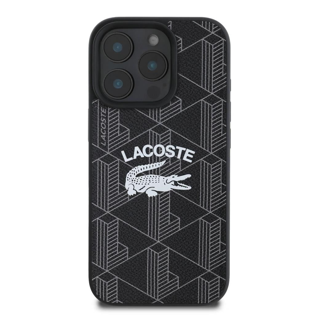 Lacoste iPhone 16 Pro Max Mono Vintage Logolu MagSafe Uyumlu Kılıf – Fotoğraf 9