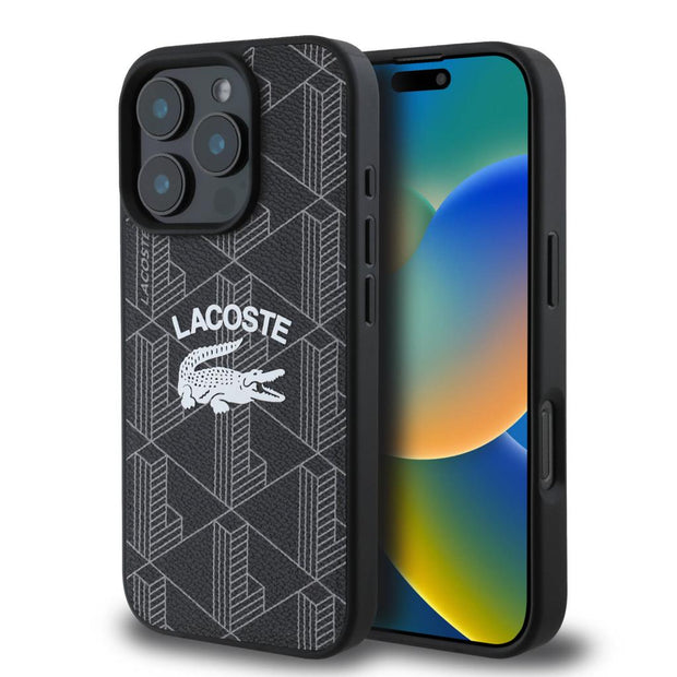 Lacoste iPhone 16 Pro Max Mono Vintage Logolu MagSafe Uyumlu Kılıf – Fotoğraf 7