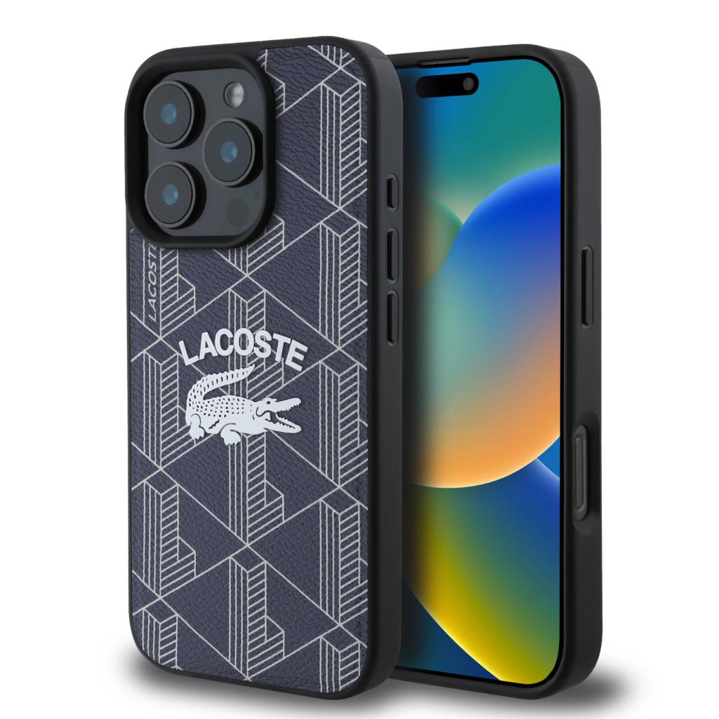 Lacoste iPhone 16 Pro Max Mono Vintage Logolu MagSafe Uyumlu Kılıf – Fotoğraf 7