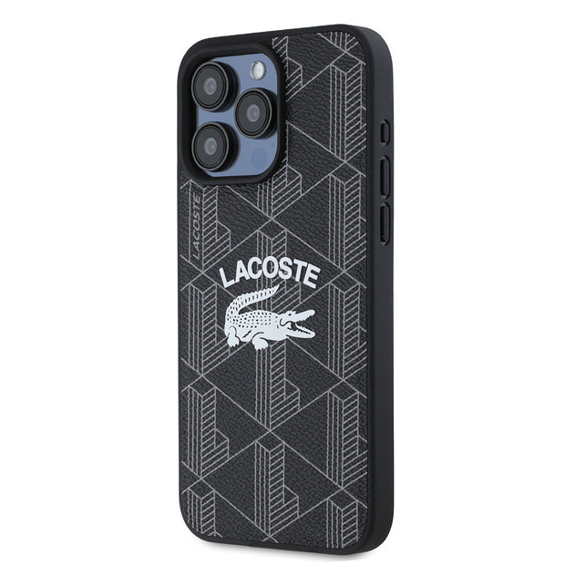 Lacoste iPhone 15 Pro Max Mono Vintage Logolulu MagSafe Uyumlu Kılıf – Fotoğraf 2
