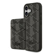 Lacoste iPhone 17 Monogram PU Deri Kartlıklı MagSafe Uyumlu Kılıf – Fotoğraf 1