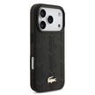 Lacoste iPhone 17 Pro Monogram PU Deri MagSafe Uyumlu Kılıf – Fotoğraf 8