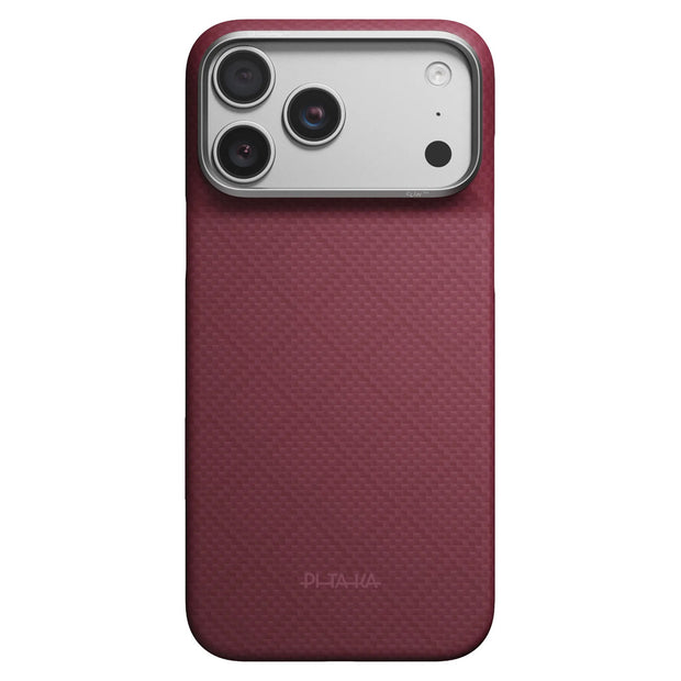 Pitaka iPhone 18 Pro Argyle Aramid Fiber Karbon Dokulu MagSafe Uyumlu Kılıf – Fotoğraf 1