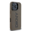 DKNY iPhone 16 Pro Max Plain PU Deri MagSafe Uyumlu Kılıf – Fotoğraf 4