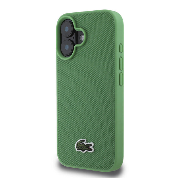 Lacoste iPhone 16 PU Pike Timsah Logolu MagSafe Uyumlu Kılıf – Fotoğraf 2
