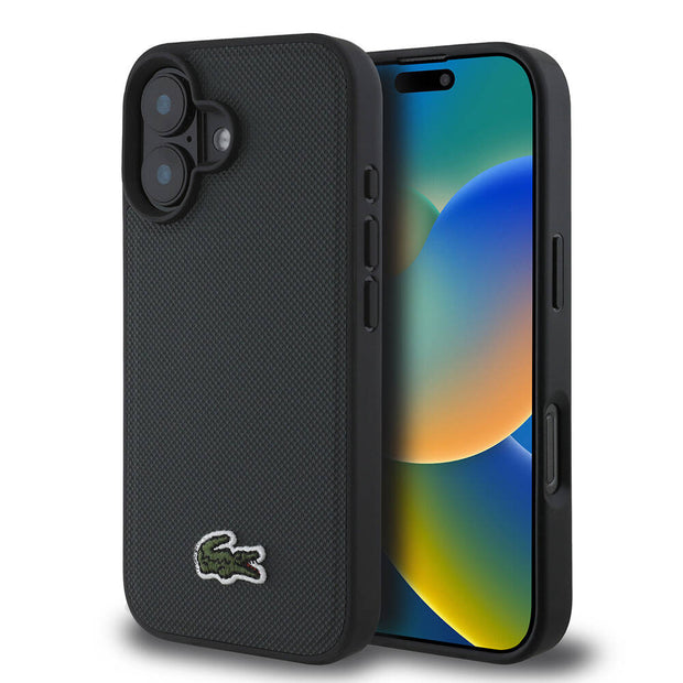 Lacoste iPhone 16 PU Pike Timsah Logolu MagSafe Uyumlu Kılıf – Fotoğraf 18