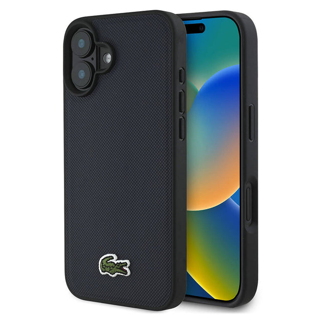 Lacoste iPhone 16 PU Pike Timsah Logolu MagSafe Uyumlu Kılıf – Fotoğraf 6