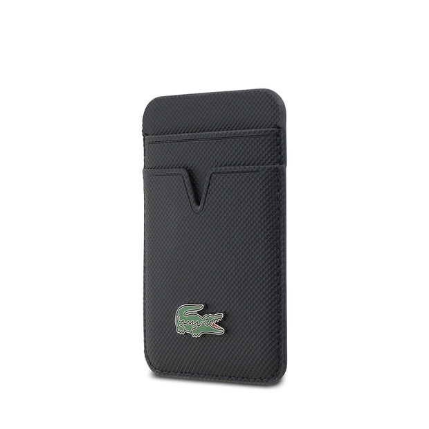 Lacoste iPhone 17 Air PU Pike Metal Logolu Kartlıklı MagSafe Uyumlu Kılıf – Fotoğraf 3