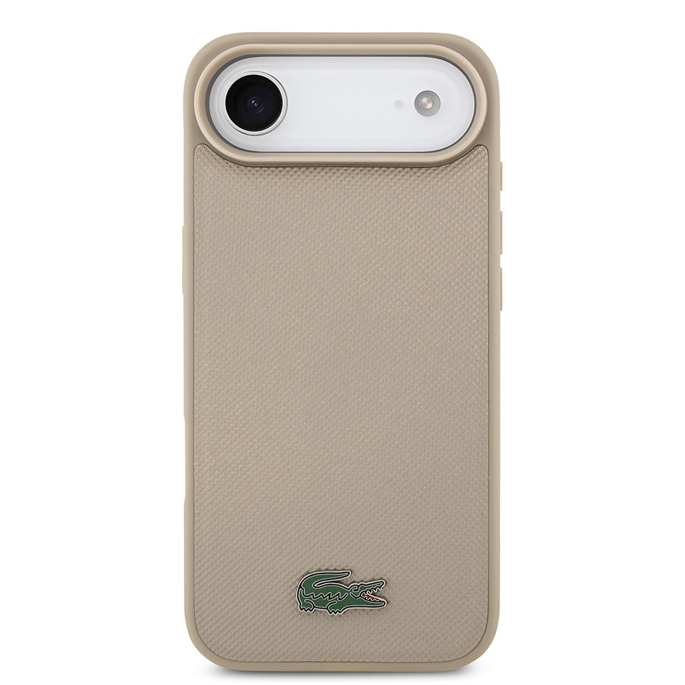 Lacoste iPhone 17 Air PU Pike Metal Logolu Kartlıklı MagSafe Uyumlu Kılıf – Fotoğraf 8