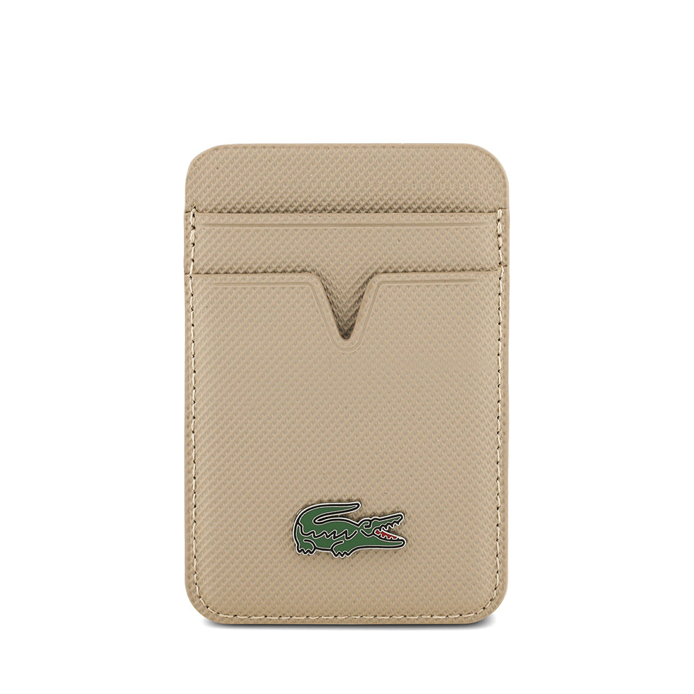 Lacoste iPhone 17 Air PU Pike Metal Logolu Kartlıklı MagSafe Uyumlu Kılıf – Fotoğraf 10