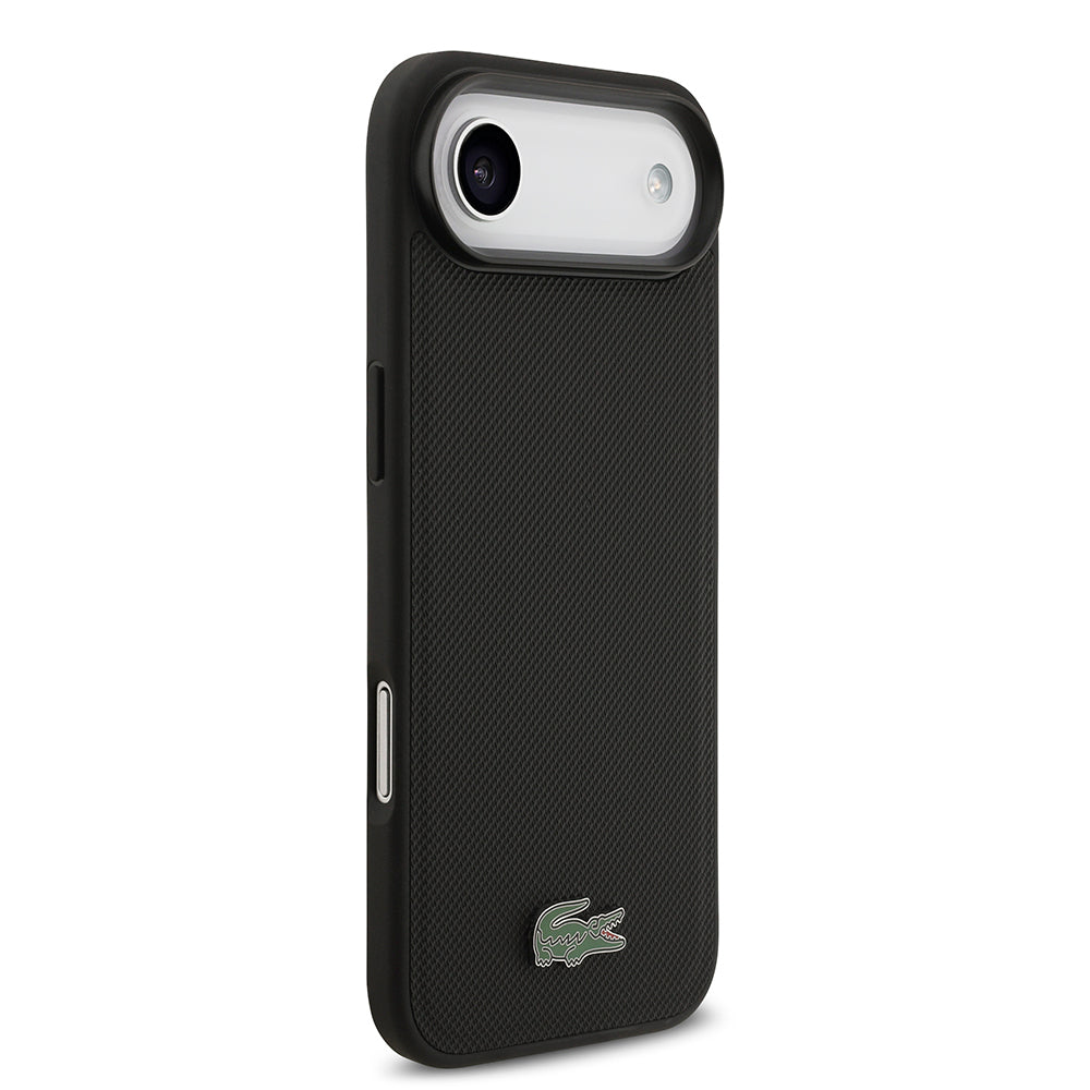 Lacoste iPhone 17 Air PU Pike Metal Logolu Kartlıklı MagSafe Uyumlu Kılıf