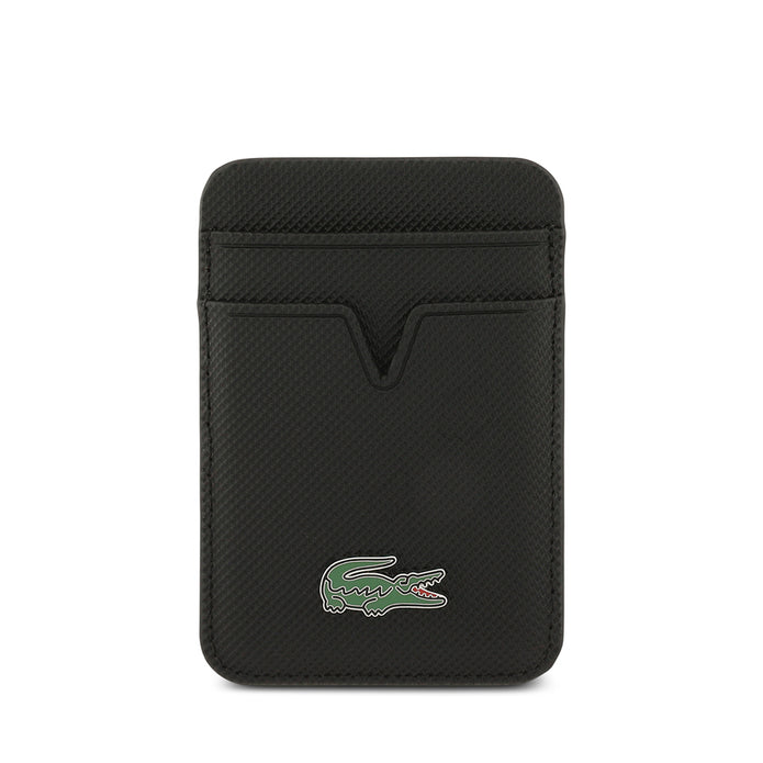 Lacoste iPhone 17 Air PU Pike Metal Logolu Kartlıklı MagSafe Uyumlu Kılıf
