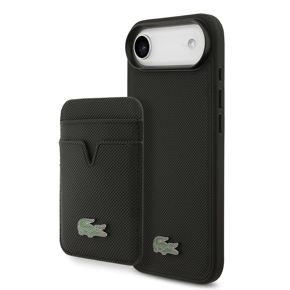 Lacoste iPhone 17 Air PU Pike Metal Logolu Kartlıklı MagSafe Uyumlu Kılıf – Fotoğraf 19