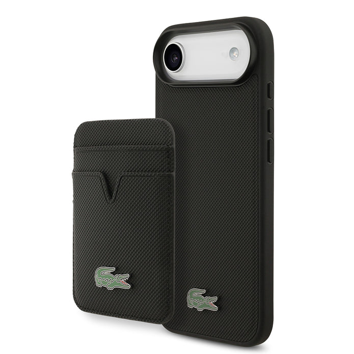 Lacoste iPhone 17 Air PU Pike Metal Logolu Kartlıklı MagSafe Uyumlu Kılıf – Fotoğraf 19