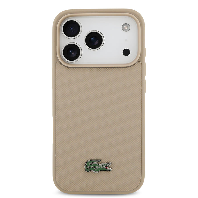 Lacoste iPhone 17 Pro PU Pike Metal Logolu Kartlıklı MagSafe Uyumlu Kılıf – Fotoğraf 14