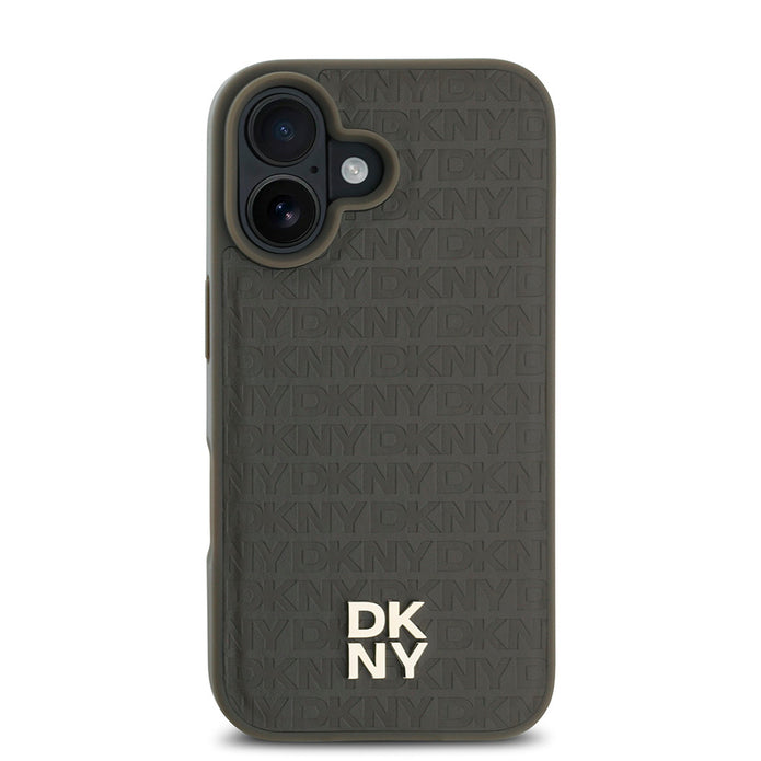DKNY iPhone 16 Repeat Pattern 3D MagSafe Uyumlu Kılıf – Fotoğraf 8