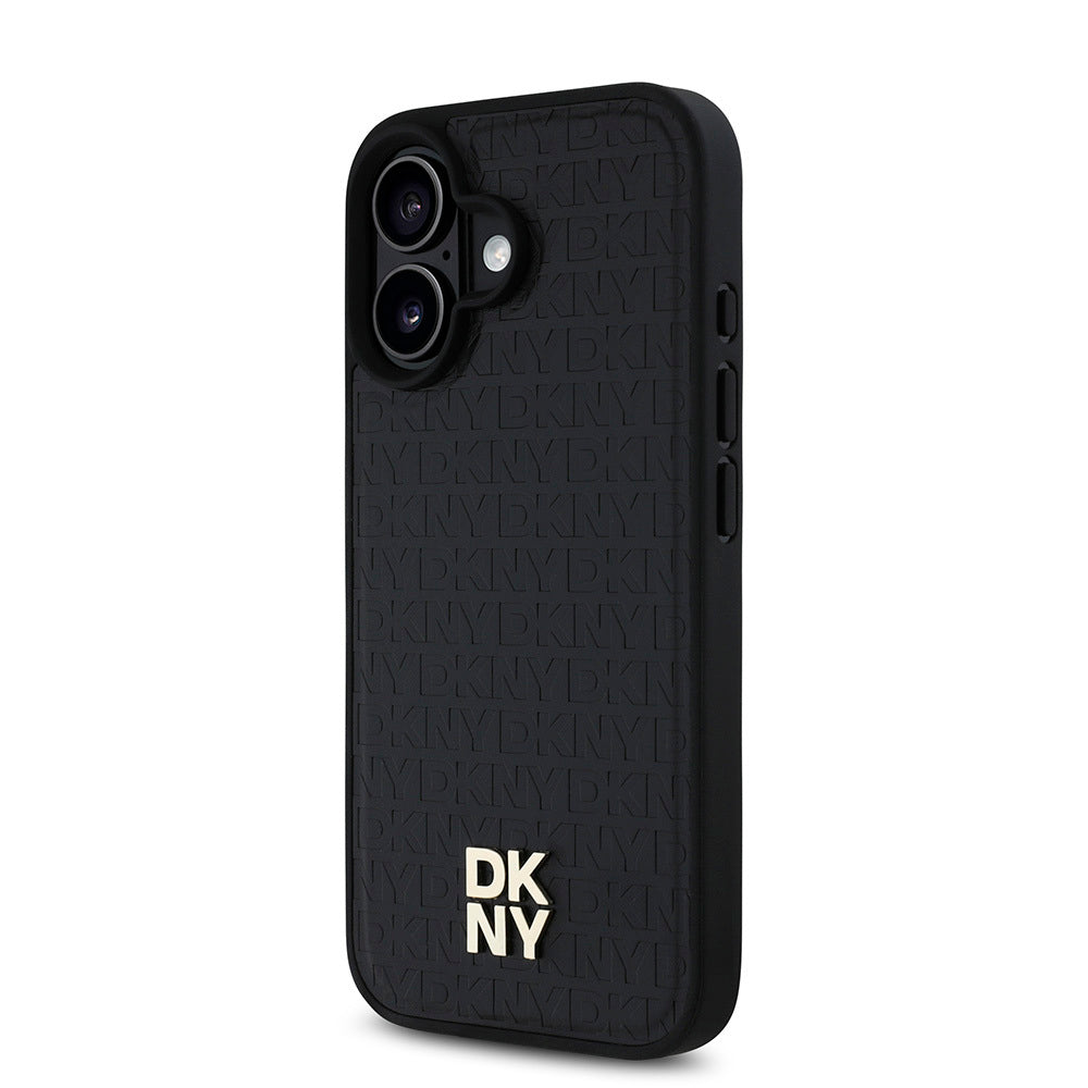 DKNY iPhone 16 Plus Repeat Pattern 3D MagSafe Uyumlu Kılıf – Fotoğraf 2