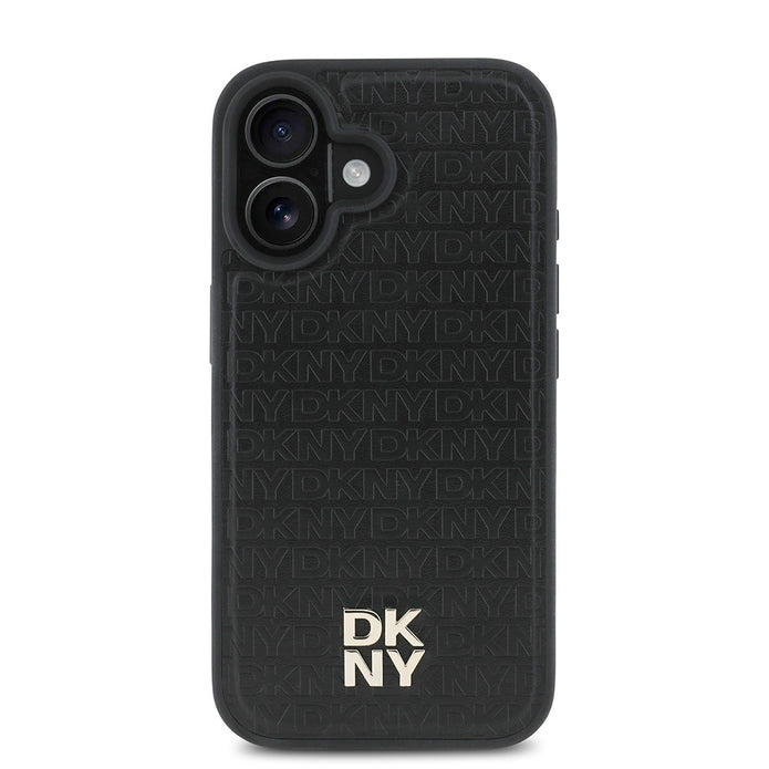 DKNY iPhone 16 Plus Repeat Pattern 3D MagSafe Uyumlu Kılıf – Fotoğraf 3