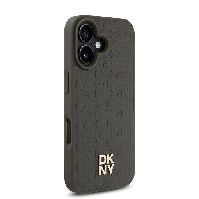 DKNY iPhone 16 Plus Repeat Pattern 3D MagSafe Uyumlu Kılıf – Fotoğraf 9