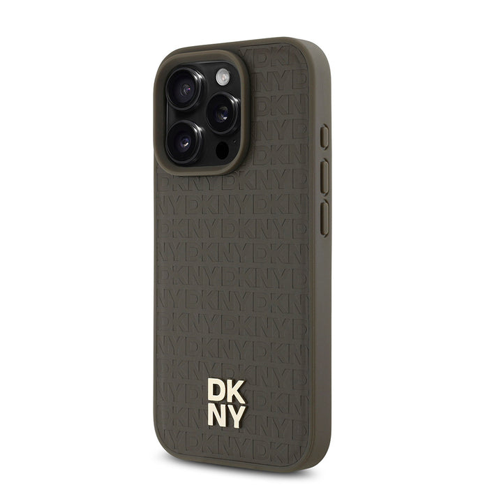 DKNY iPhone 16 Pro Repeat Pattern 3D MagSafe Uyumlu Kılıf – Fotoğraf 2