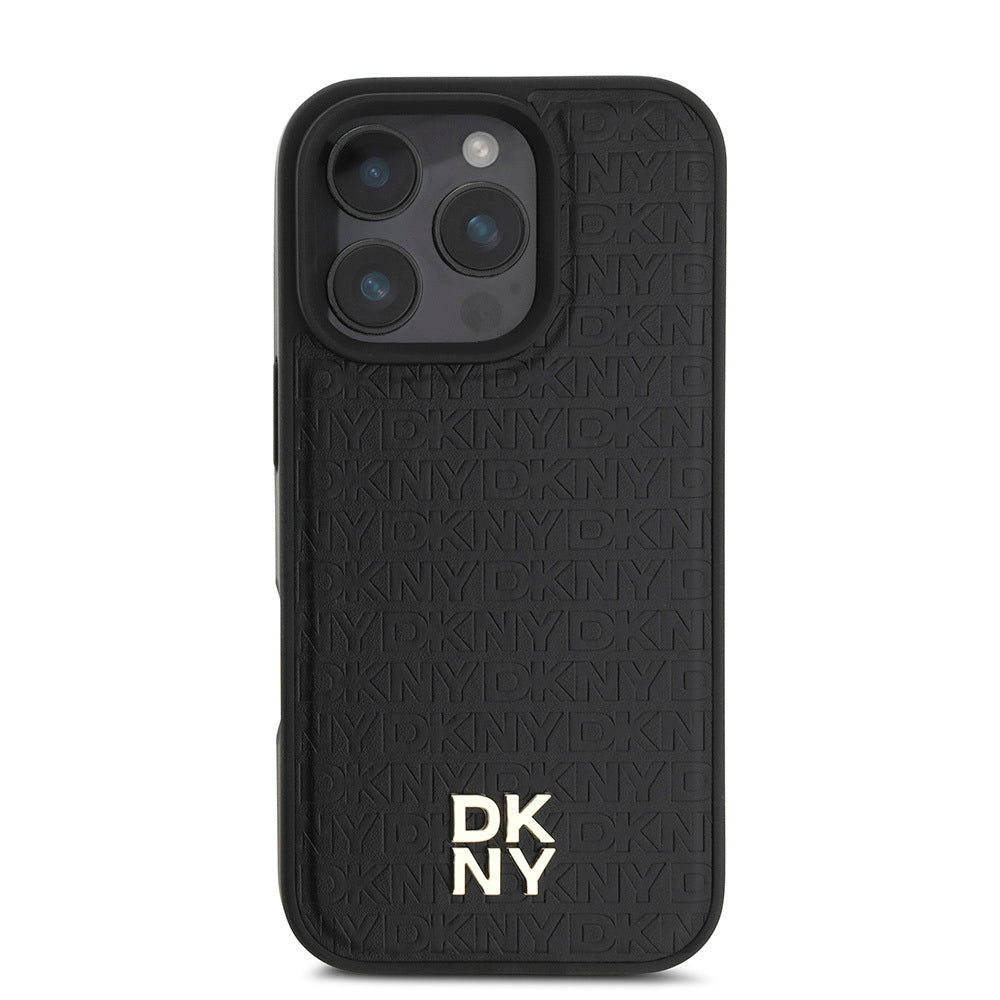 DKNY iPhone 16 Pro Repeat Pattern 3D MagSafe Uyumlu Kılıf – Fotoğraf 8