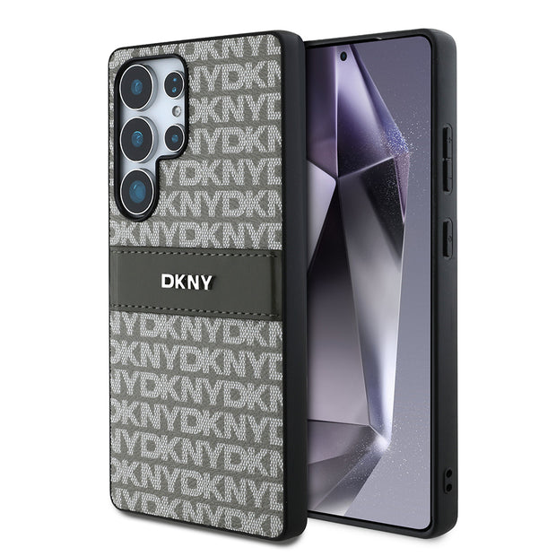 DKNY Galaxy S25 Ultra Repeat Texture Pattern Kartlıklı Kılıf – Fotoğraf 1