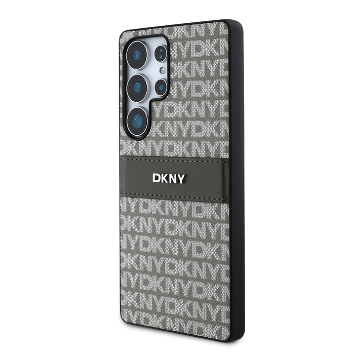 DKNY Galaxy S25 Ultra Repeat Texture Pattern Kartlıklı Kılıf – Fotoğraf 3