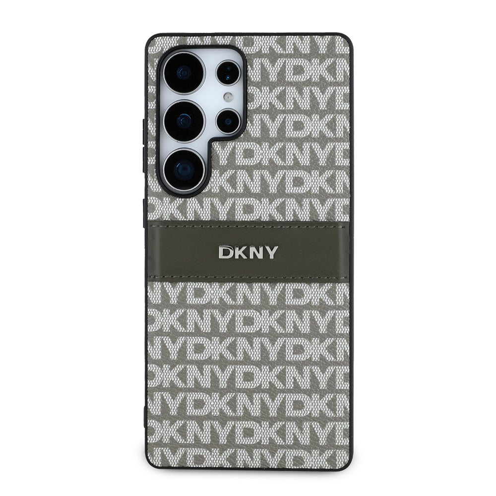 DKNY Galaxy S25 Ultra Repeat Texture Pattern Kartlıklı Kılıf – Fotoğraf 2