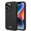 TUMI iPhone 14 Pro Max Noktalı Deri MagSafe Uyumlu Kılıf – Fotoğraf 7