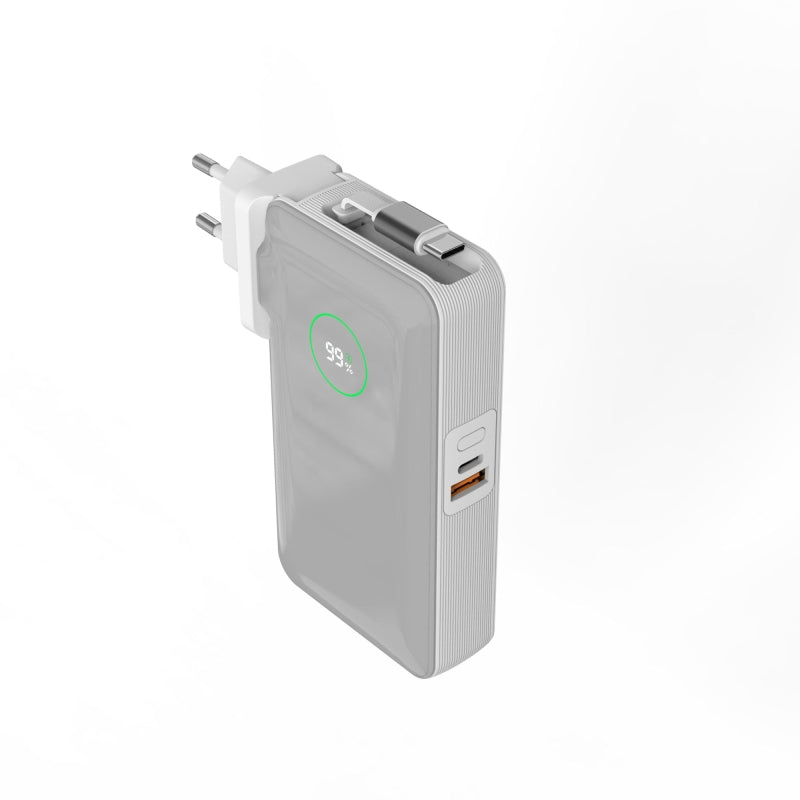 Wi-P049 Noble Serisi Type-C Kablolu Powerbank PD 35W 10000mAh – Fotoğraf 5