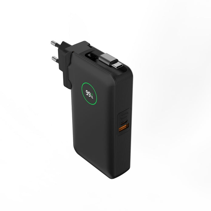 Wi-P049 Noble Serisi Type-C Kablolu Powerbank PD 35W 10000mAh – Fotoğraf 7