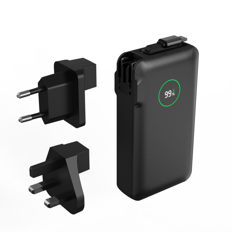 Wi-P049 Noble Serisi Type-C Kablolu Powerbank PD 35W 10000mAh – Fotoğraf 10