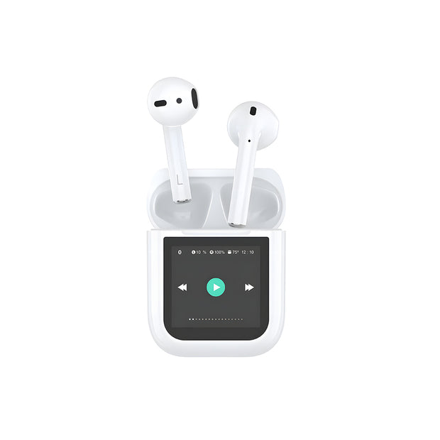 Airbuds T24 Dokunmatik LCD Ekranlı TWS Bluetooth Kulaklık v5.4 – Fotoğraf 1