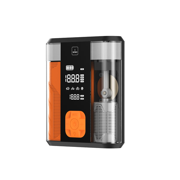 CG201 4 Fonksiyonlu Araç Akü Takviye Cihazı Hava Pompası ve Powerbank 8800 mAh – Fotoğraf 2