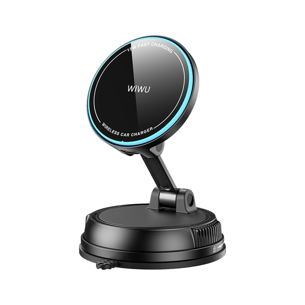 CH-326 Magsafe Uyumlu 360° Dönebilen Vakumlu Araç Telefon Tutucu 15W – Fotoğraf 1