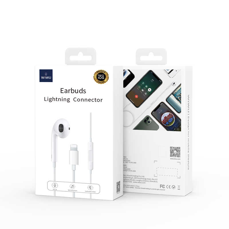Earbuds 303 MFi Sertifikalı Lightning Kablolu Kulaklık – Fotoğraf 9