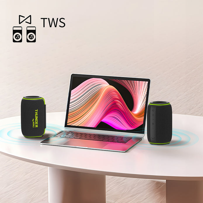 H5 Su Geçirmez RGB Işıklı TWS Bluetooth 15W Hoparlör – Fotoğraf 9