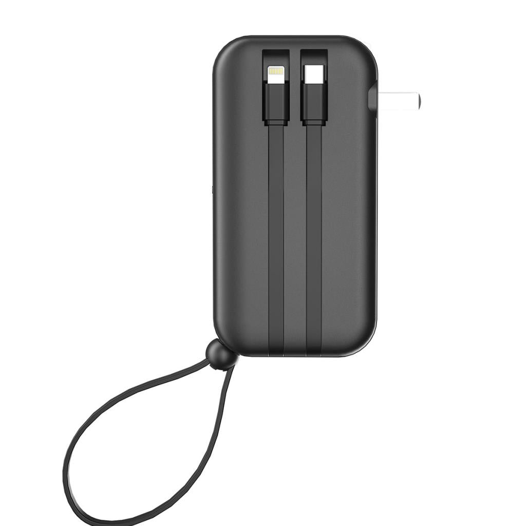 JC-23 Micro Type-C Lightning Kablolu PD Powerbank 22.5W 10000mAh – Fotoğraf 4