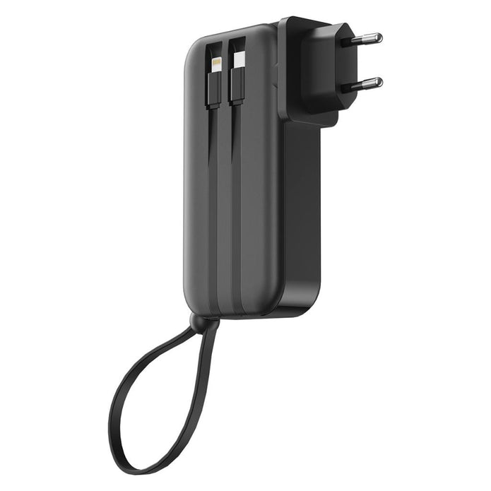 JC-23 Micro Type-C Lightning Kablolu PD Powerbank 22.5W 10000mAh – Fotoğraf 2
