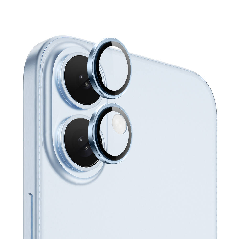 LG-003 Safir iPhone 16 Kamera Lens Koruyucu