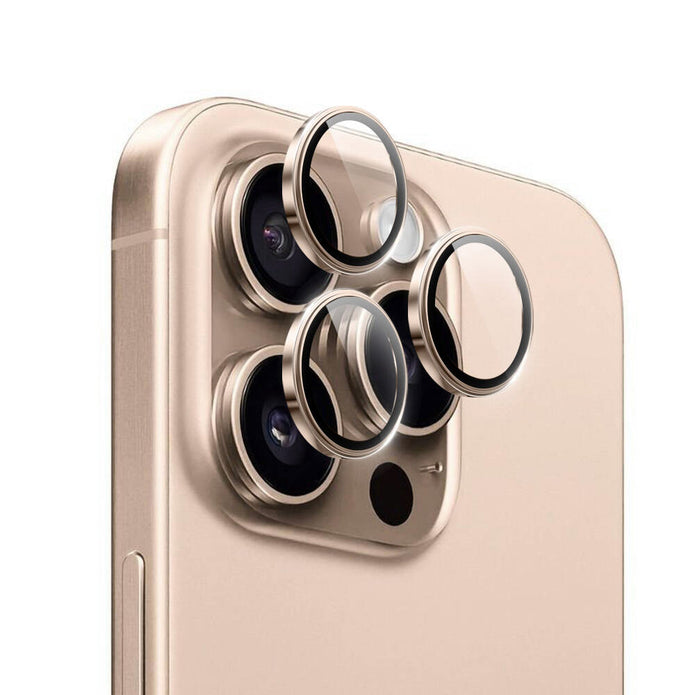 LG-004 Metal iPhone 16 Pro Max Kamera Lens Koruyucu – Fotoğraf 5