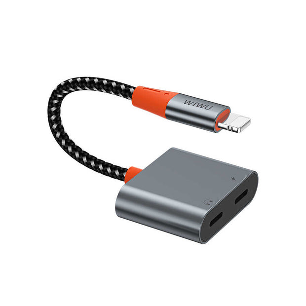 LT09 Lightning Şarj ve Kulaklık Dönüştürücü Adaptör – Fotoğraf 1