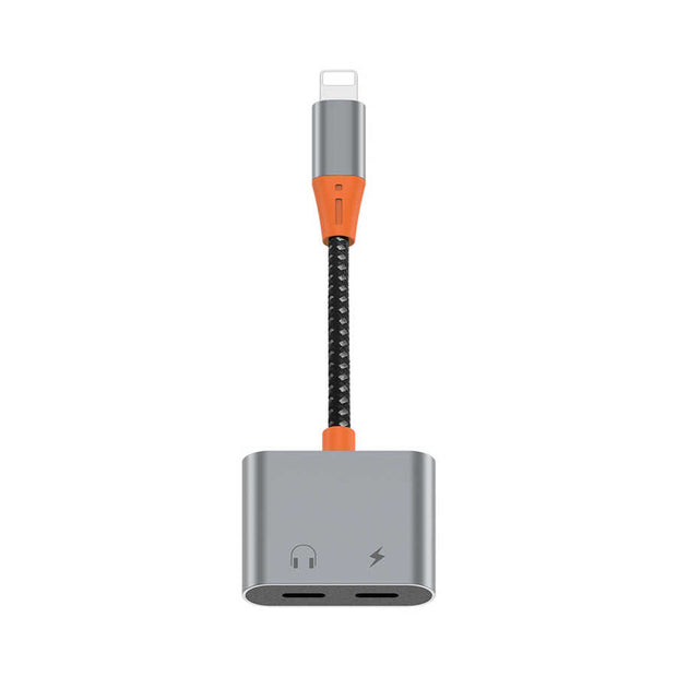 LT09 Lightning Şarj ve Kulaklık Dönüştürücü Adaptör – Fotoğraf 2